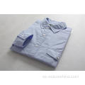 Color sólido Camisetas de bolsillos dobles de algodón puro